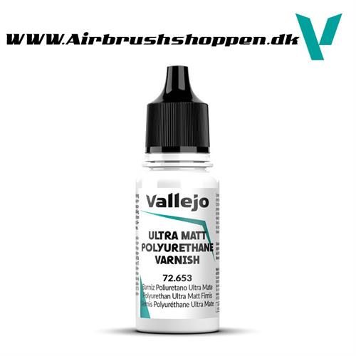 72.653 Ultra Matt - Polyurethane -  Varnish  -  vallejo 18 ml